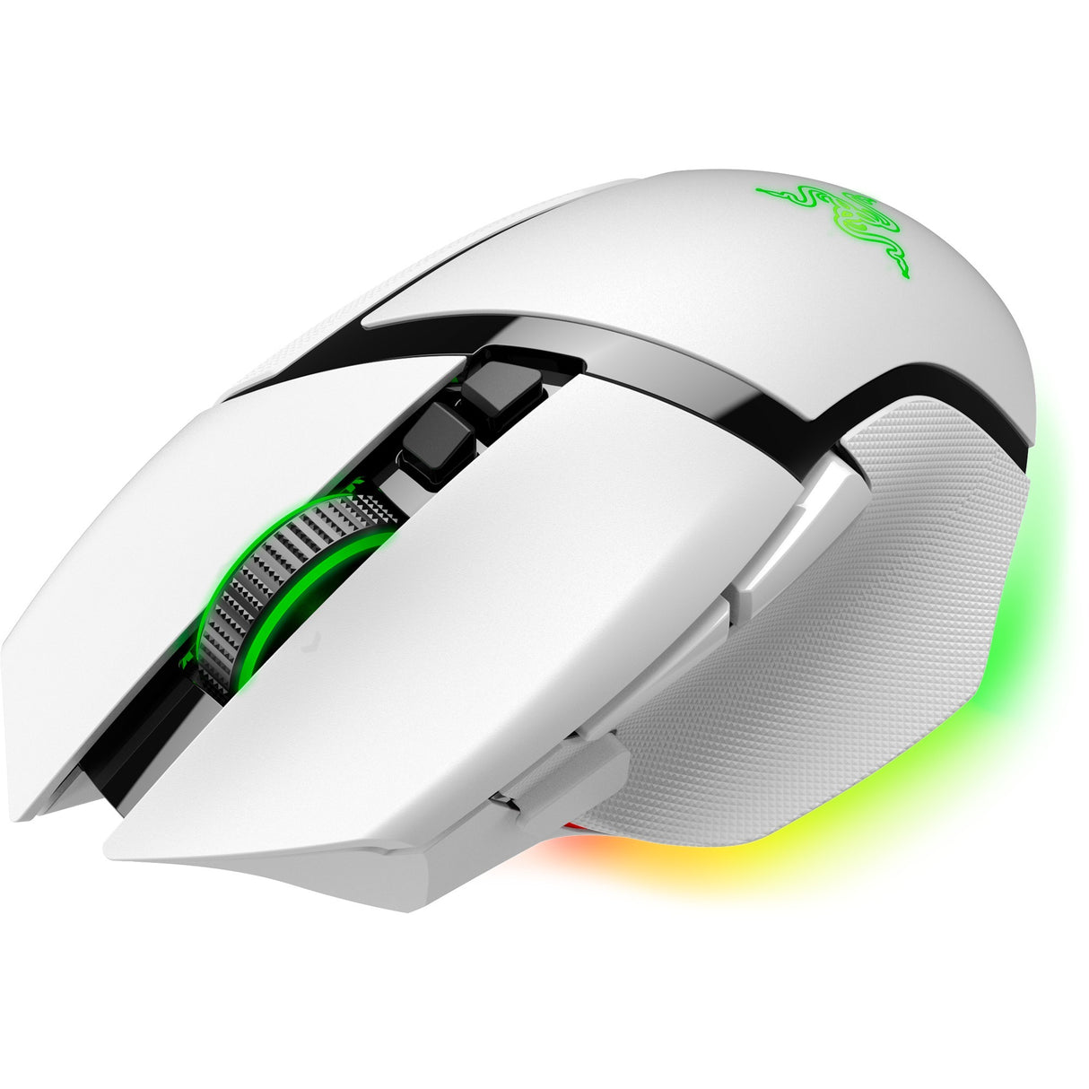 Razer basilisk v3 pro gaming mus (hvid, USB Bluetooth hyperspeed trådløs, 30.000 dpi, chroma RGB)
