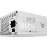 Asus tuf gaming gold white edition modulær 1000 watt strømforsyning (hvid, 1x 12v-2x6, 4x pcie)