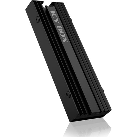 Icy box ib-m2hs-ps5 heatsink (sort, m.2 ssd heatsink til playstation 5)