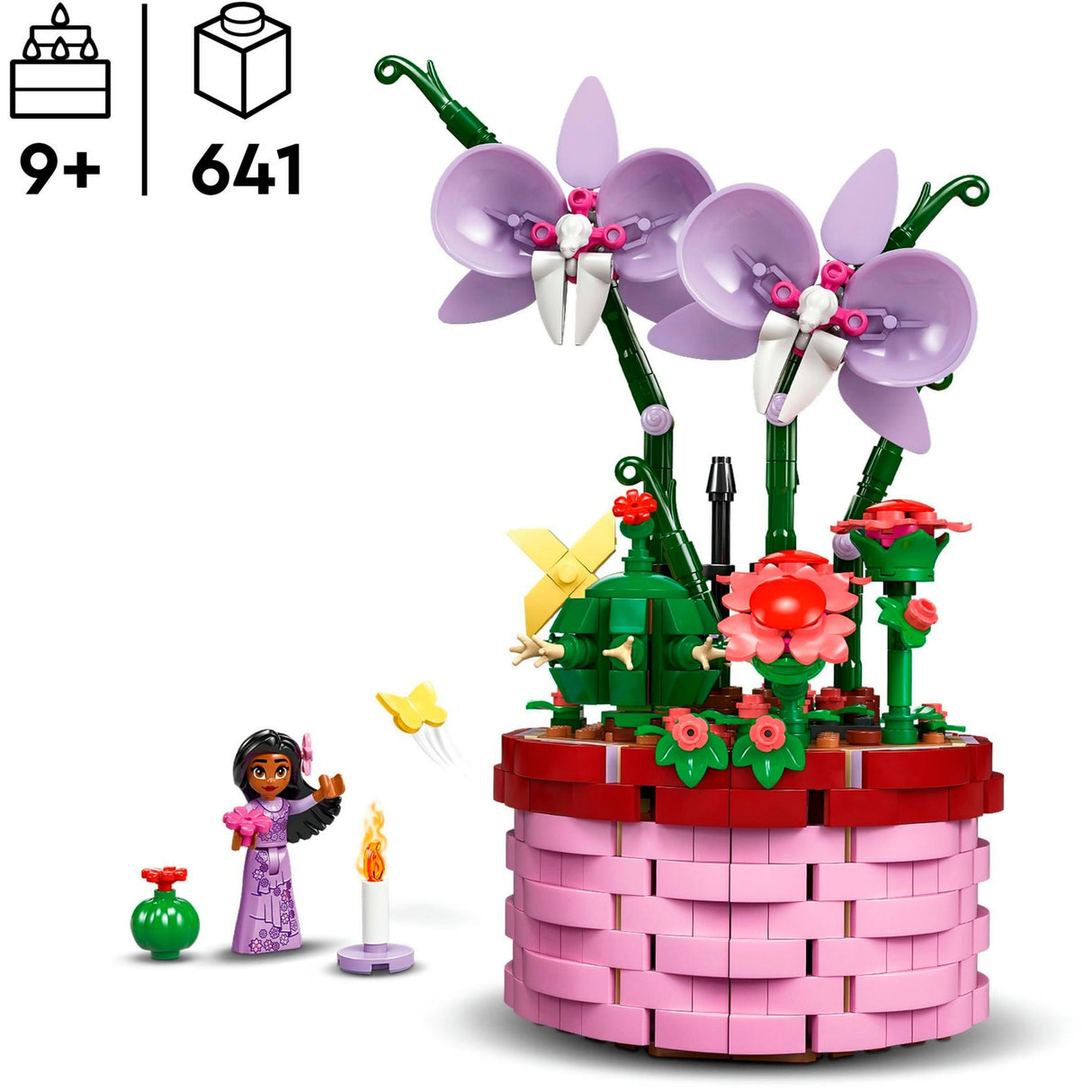 Lego disney - isabelas urtepotte byggelegetøj (43237)