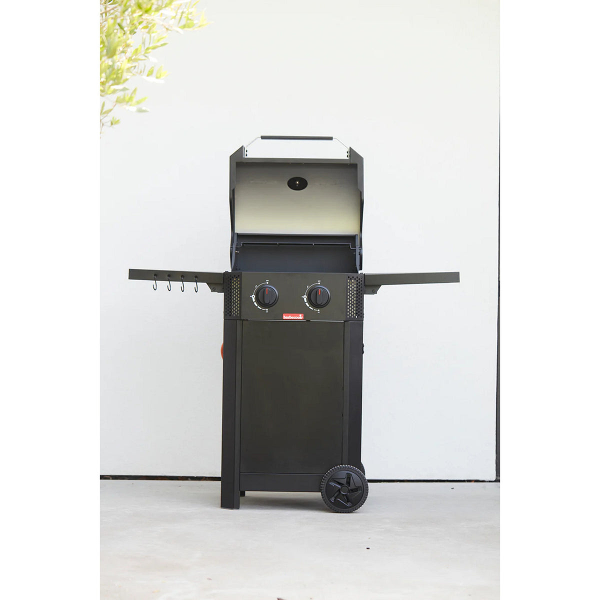 Barbecook luca 210 gasgrill med sideborde (sort)