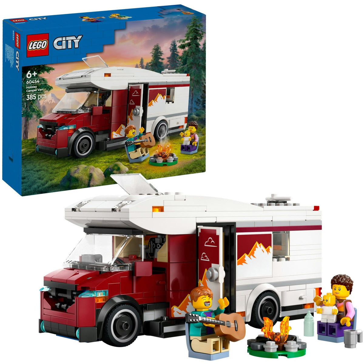 Lego city adventure autocamper sæt - 60454