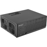 Silverstone SST-GD09B-C HTPC-hus (sort | 1x USB-A | 1x USB-C)