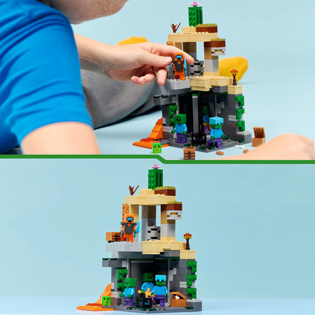 Lego minecraft 21587 zombie fangehul