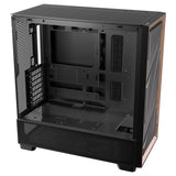 Antec Flux Midi Tower-hus (sort | 2x USB-A | 1x USB-C | hærdet glas)