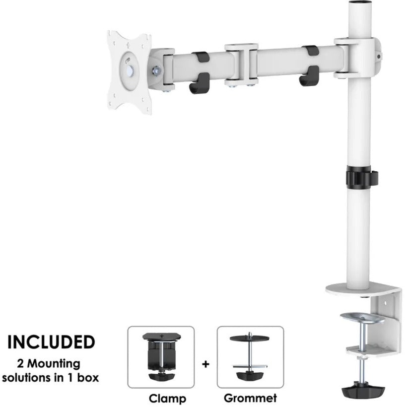 Neomounts nm-d135white monitorarm (hvid)