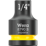 Wera 9608 hætte magnetisk strimmel b imperial imperial 1 topnøgle (sort grøn, 9 styk)