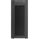 Silverstone sugo 17 mini tårnhus (sort | 2x USB-A | 1x USB-C)