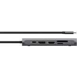 Icy box ib-dk4050-cpd dockingstation (antracit)