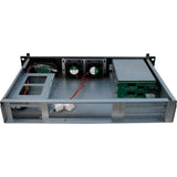 Inter-tech 1.5u-1528l rackhus (sort | 2x USB-A)