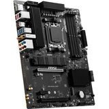 MSI Pro B650-S WiFi Socket AM5 bundkort (sort, RAID, 2,5 GBE-LAN, WiFi 6e, BT, lyd, ATX)