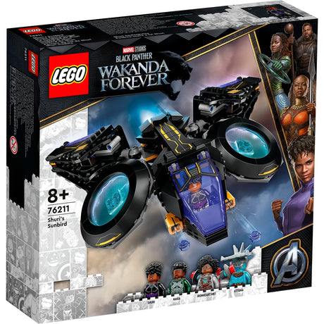 Lego marvel - shuris solsort byggelegetøj (76211)