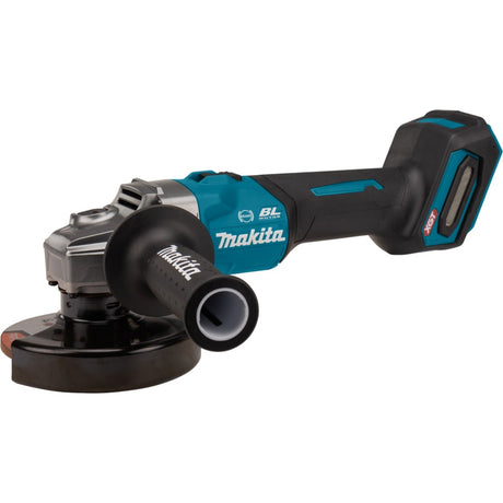Makita 40 v max kombinationssæt dk0124g201 (blå, vinkelsliber + boremaskine, mbox, hurtiglader og 2 batterier (4,0 ah) inkluderet)
