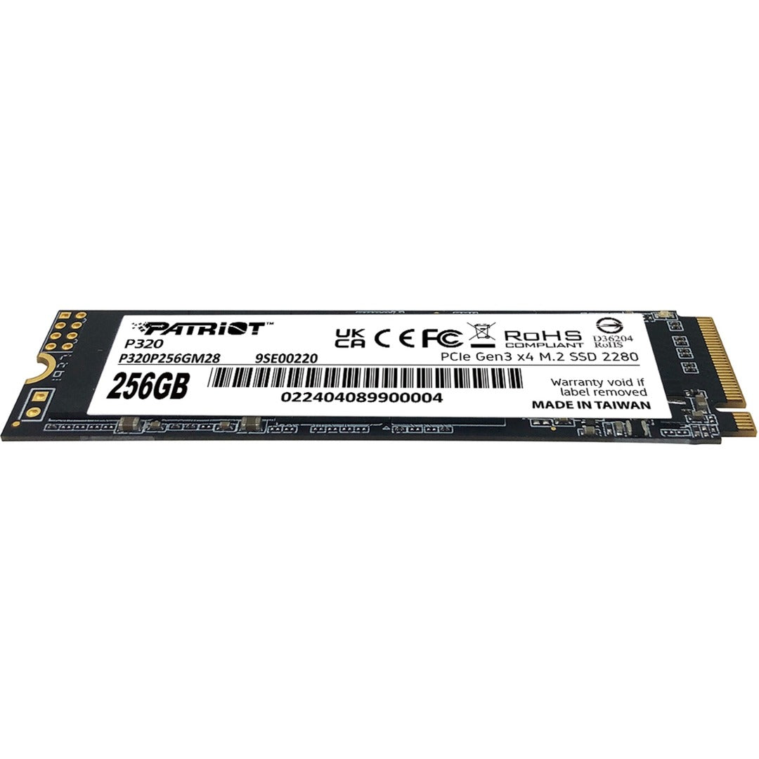 Patriot p320 256 GB SSD (PCIe 3.0 x4, NVME 1.3, M.2 2280)