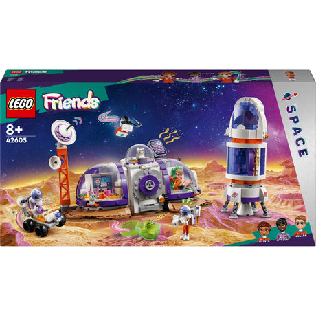 Lego friends - mars rumbase og raketkonstruktionslegetøj (42605)