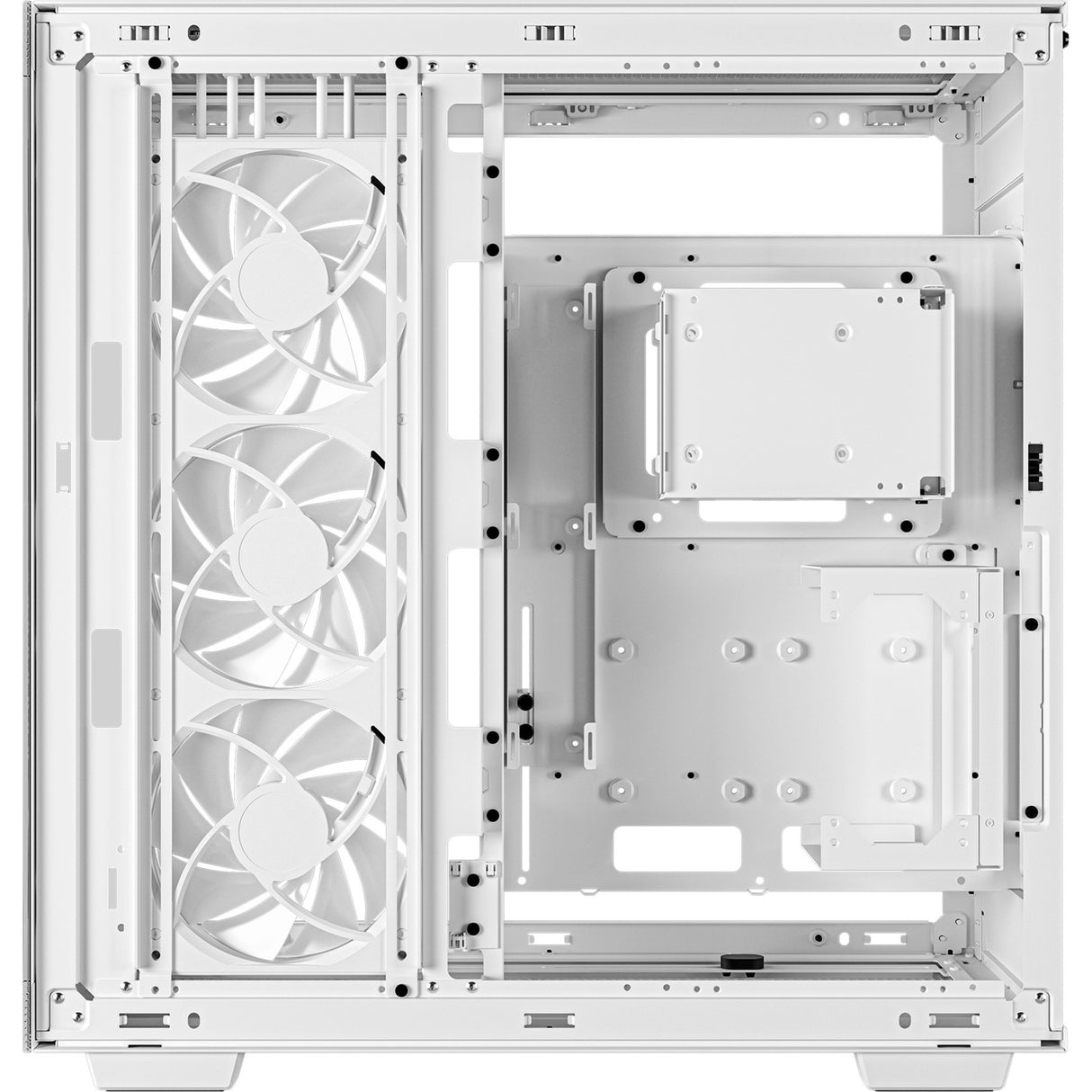 Deepcool CH780 MIDI Tower-hus (hvid | 4x USB-A | 1x USB-C | RGB | vindue)