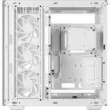 Deepcool CH780 MIDI Tower-hus (hvid | 4x USB-A | 1x USB-C | RGB | vindue)