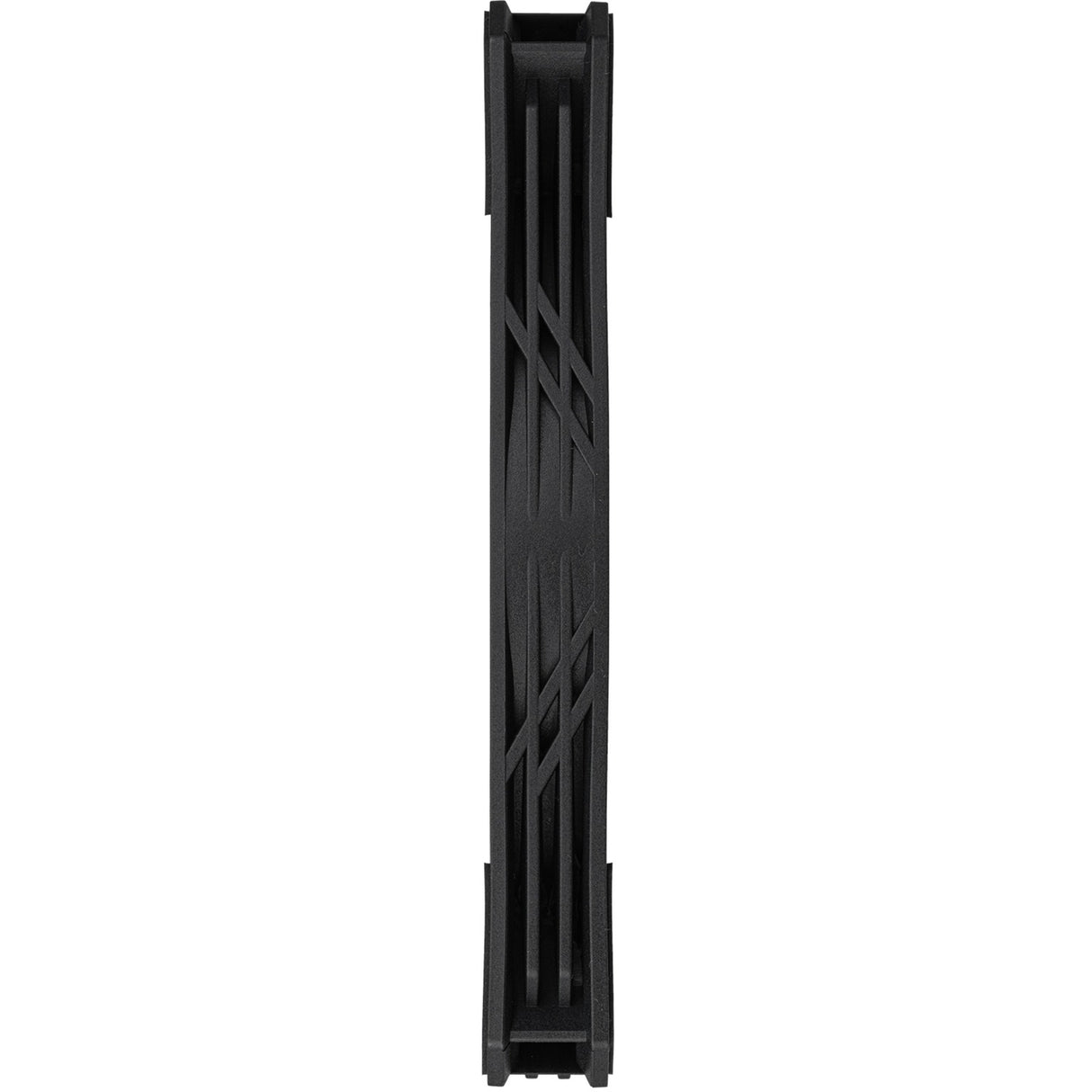 Silverstone air slimer 140 argb kabinet blæser (sort, 140 x 15 x 140 mm, pwm)