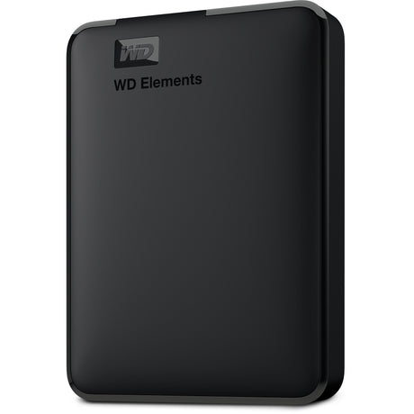 Wd elements bærbar 5 TB ekstern harddisk (sort, bu6y0050bbk-wesn, micro-USB-B 3.2 (5 GBit s))