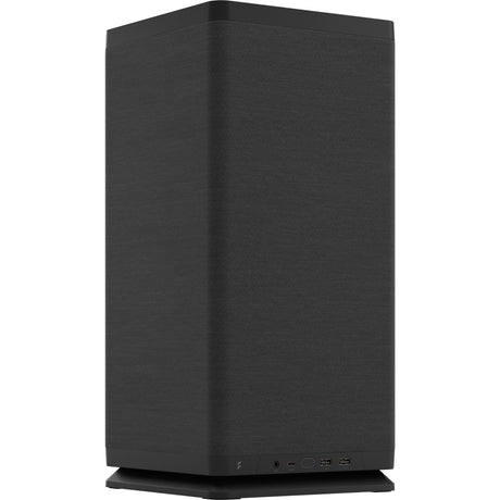 Fractal design humør sort mini tårnhus (sort | 2x USB-A | 1x USB-C)