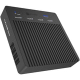 Icy box ib-4013mcl-c4 4-bay USB4® duplikator (1:3 kloner) dockingstation (sort)