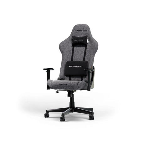 Dxracer prince l gaming stol i gråt stof (grå)