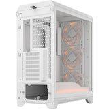 Fractal design meshify 3 ambience pro rgb midi tårnhus (hvid | 2x usb-a | 1x usb-c | rgb | hærdet glas)