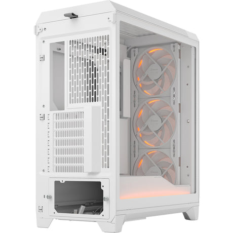 Fractal design meshify 3 ambience pro rgb midi tårnhus (hvid | 2x usb-a | 1x usb-c | rgb | hærdet glas)