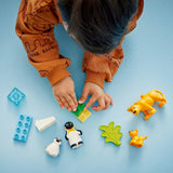 Lego duplo by 10442 familier af vilde dyr: pingviner og løver