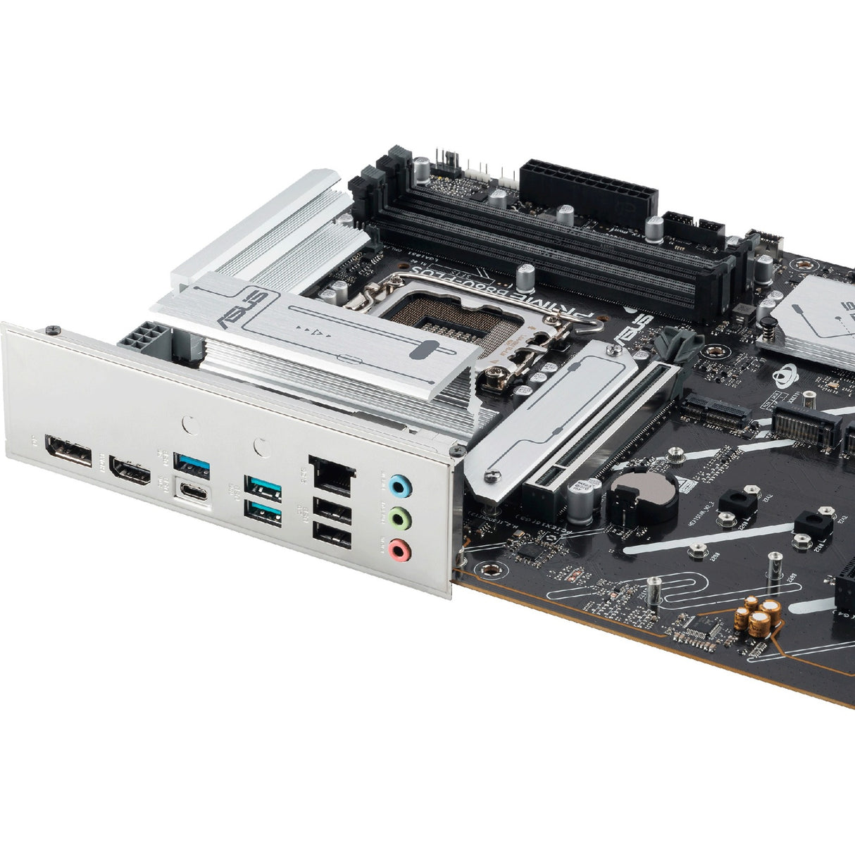 Asus Prime B860-Plus-CSM Socket 1851 bundkort (RAID, 2,5 GB-LAN, lyd, ATX)