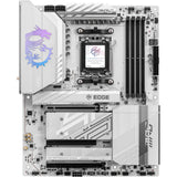 MSI MPG B850 Edge Ti WiFi Socket AM5 bundkort (RAID, 5GB-LAN, WiFi 7, BT, lyd, ATX)