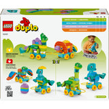 Lego ® Duplo® City 3-i-1 dinosaurer på hjul - 10451