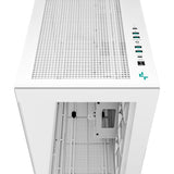 Deepcool CH780 MIDI Tower-hus (hvid | 4x USB-A | 1x USB-C | RGB | vindue)