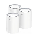 Cudy ax3000 2,5 g mesh wi-fi 6 system (3-pack) mesh router (hvid)
