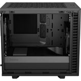 Fractal design definerer 7 nano sort TG lys tonet midi tårnhus (sort | 4x USB-A | 1x USB-C | vindue)