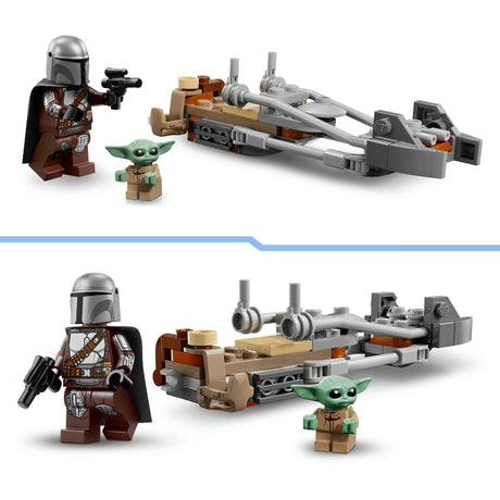 Lego Star Wars 75436 Mandalorian og Grogu's Speeder Bike