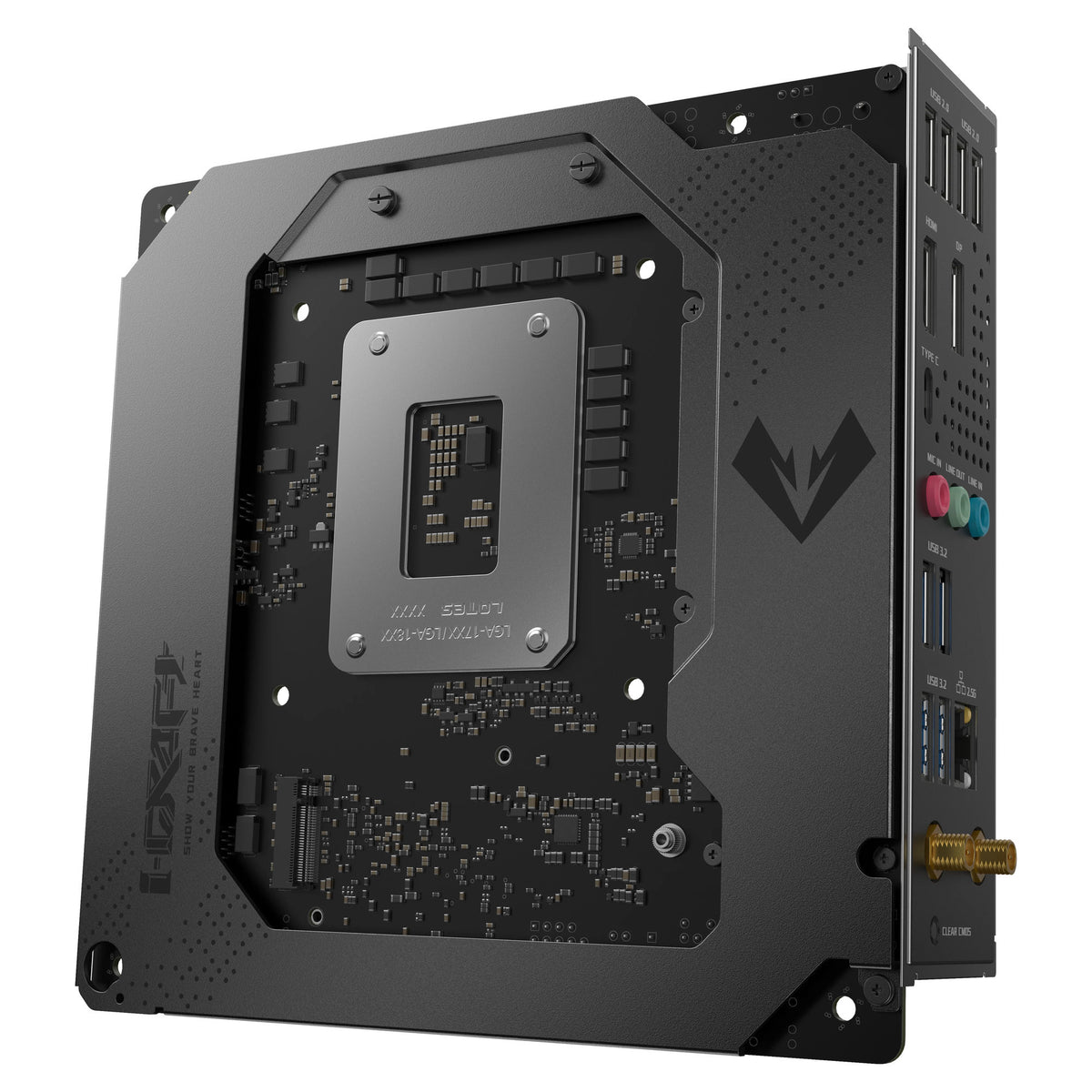 Maxsun MS-Icraft Z790 ITX WiFi Socket 1700 bundkort (sort, RAID, 2,5 GB-LAN, WLAN, BT, Lyd, Mini-ITX)