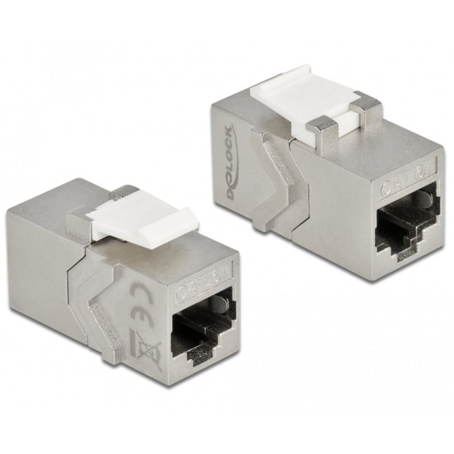 Delock keystone modul rj45 jack til rj45 jack kat.6a