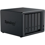 Synology diskstation ds1525+ nas (sort, 2x LAN, USB)