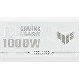 Asus tuf gaming gold white edition modulær 1000 watt strømforsyning (hvid, 1x 12v-2x6, 4x pcie)
