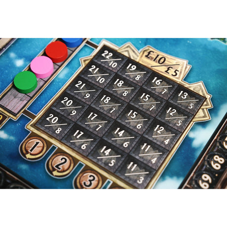 Asmodee tinner's trail bordspel (engels, 1 - 5 spelers, 90 minuten, vanaf 14 jaar)