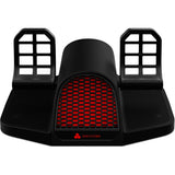 Honeycomb aeronautiske charlie rorpedaler (sort)