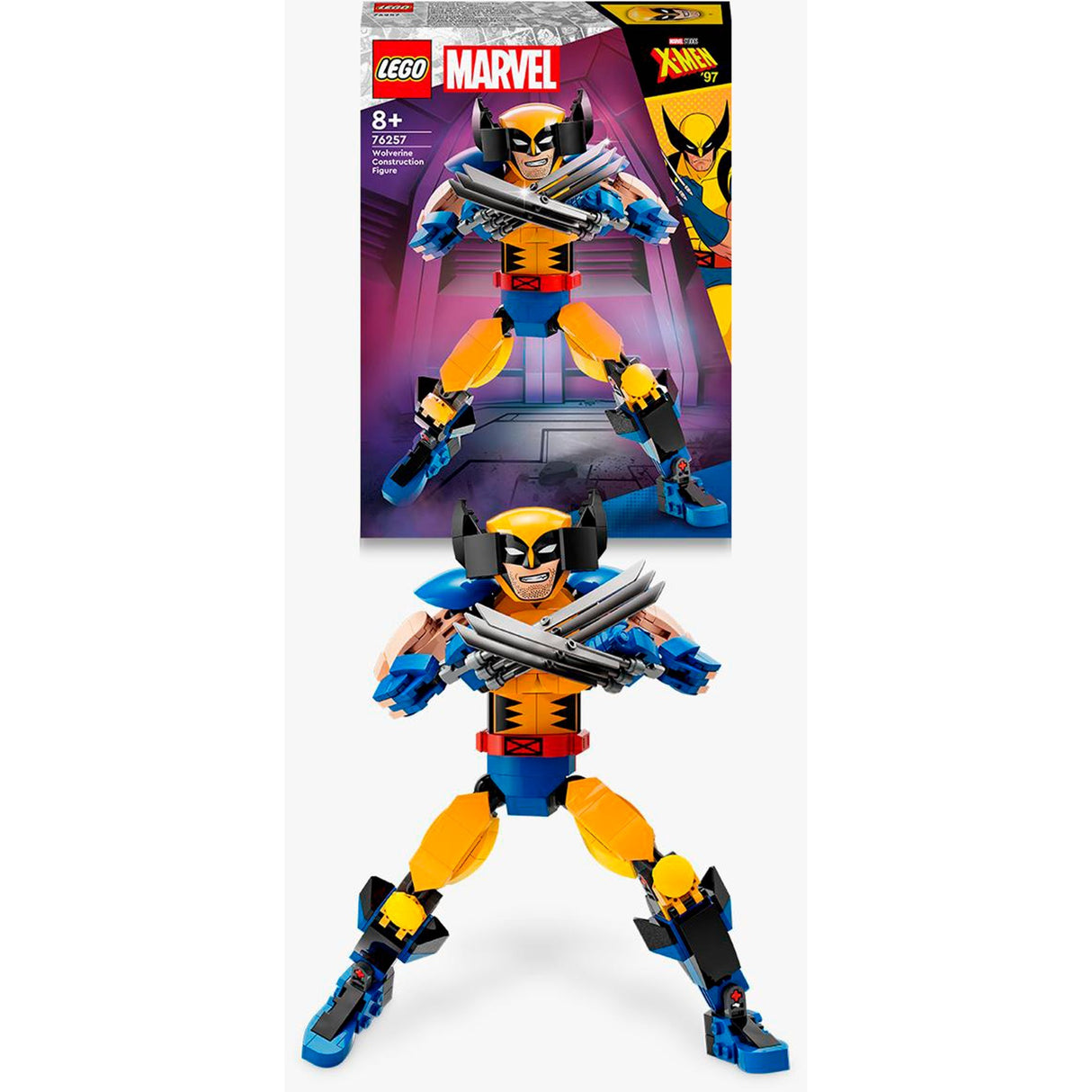 Lego marvel - jerv byggefigur byggelegetøj (76257)