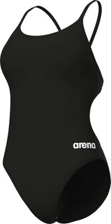 Arena solid med snørebånd - badedragt til kvinder