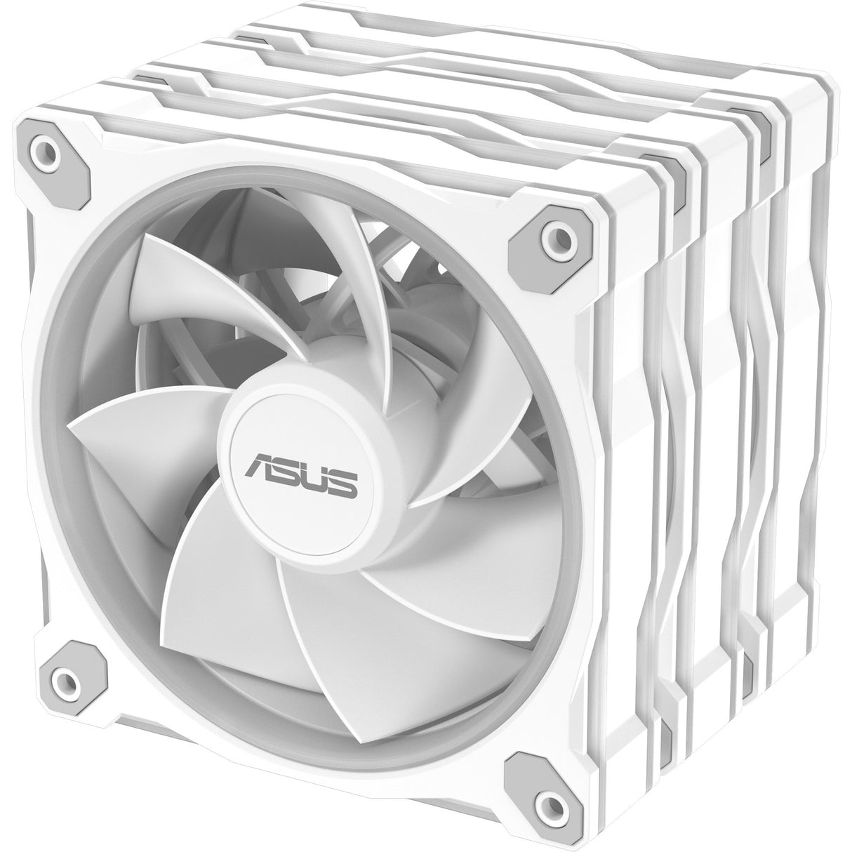 Asus prime mr120 argb reverse ventilator - triple pack case fans (hvide, 3 styk, 120 x 120 x 28 mm, 3 styk)