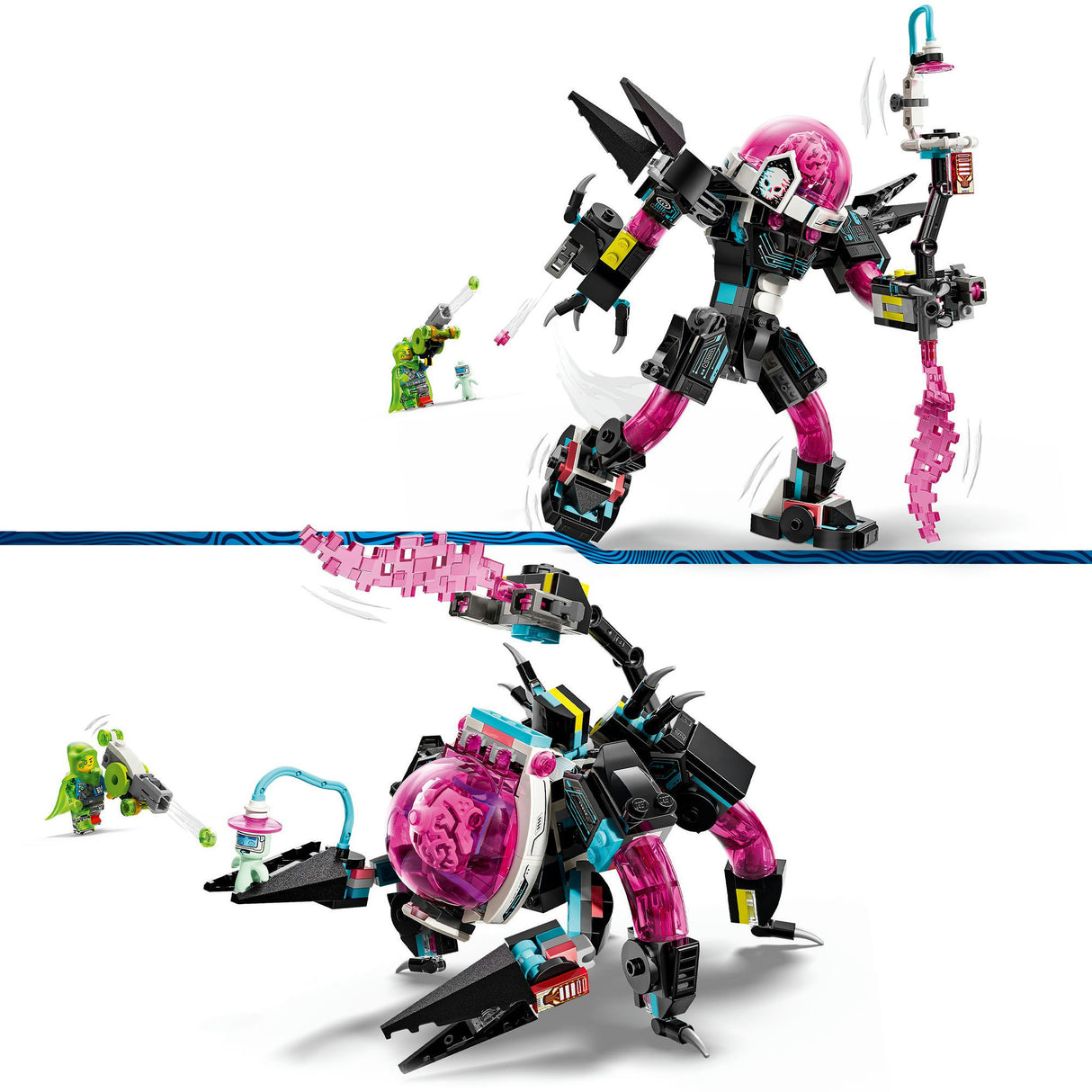 Lego ® dreamzzz™ mateo vs. cyberhjernemekanik-legesæt - 71495