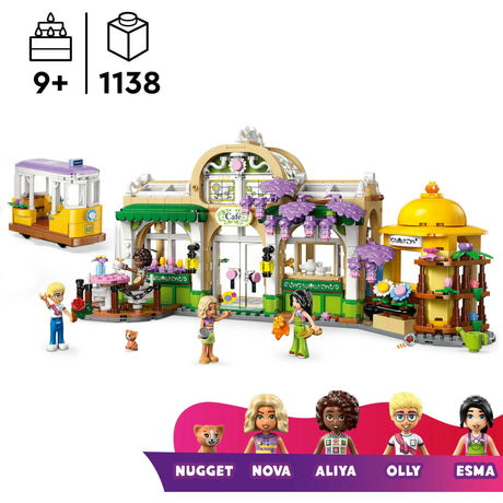 Lego ® friends plantecafé og blomsterbutik byggesæt - 42671