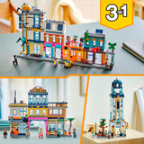 Lego Creator 3-i-1 - hovedgadebygningslegetøj (31141)