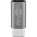 Goobay USB-C til mikro-USB adapter (grå)