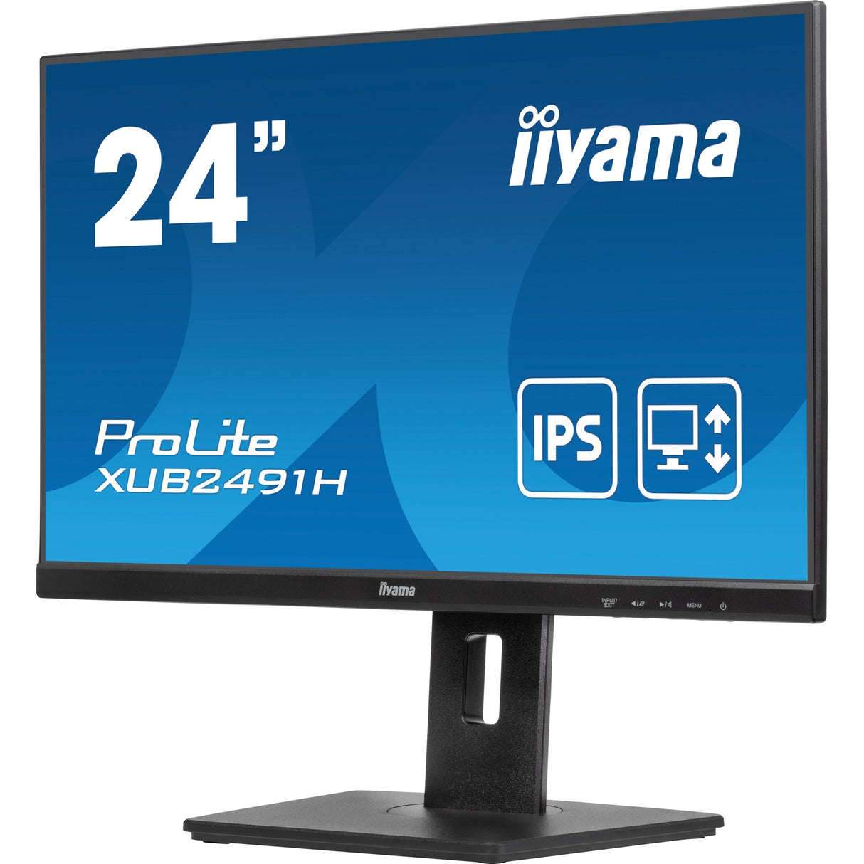 Iiyama prolite xub2491h-b1 23.8 skærm (sort, hdmi, skærmport)